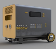 Зарядна станція Zegor YC3600 3600Вт з піковою потужністю 7200Вт