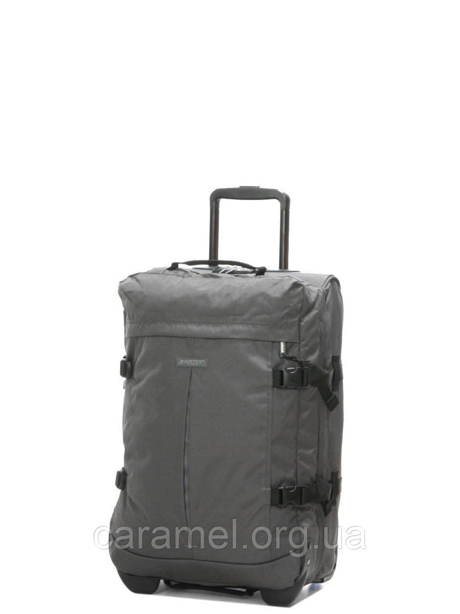 Сумка на колесах мала S сіра 55x34x25см/41л/2.5кг/Airtex 827-55