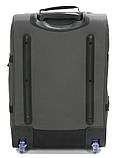Сумка на колесах мала S сіра 55x34x25см/41л/2.5кг/Airtex 827-55, фото 3
