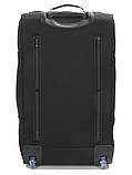 Сумка на колесах середня М чорна 68x36x32см/72л/2.7кг/Airtex 827-68, фото 5