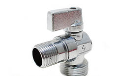 Кран кутовий 1/2"н - 3/4"н Ango №9
