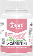 Жиросжигающий комплекс L-карнитин и экстракт зеленого чая Stark Pharm L-Carnitine/Green Tea Extract 600mg