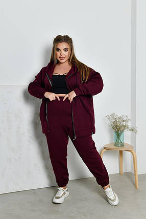 Костюм жіночий теплий на флісі, фото 1