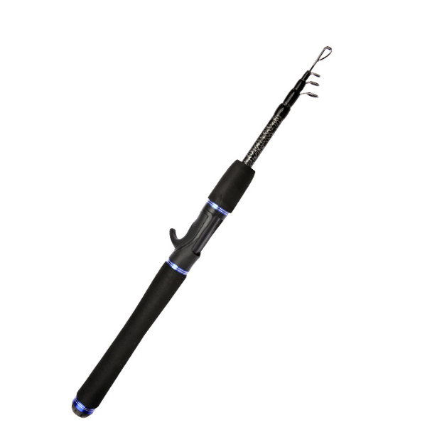 Спінінг універсальний телескопічний Mini fish 2.10 м під мультиплікаторну котушку
