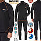 Термобілизна флісова Norfin WINTER LINE BLACK, фото 2