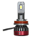 Лампи H11 Led протитуманки Kelvin Fseries 8000Lm 6000K - рік Гарантії, фото 3