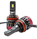 Авто лампи H11 LED KELVIN FSeries - 8000Lm - 6000K для головного світла - Рік гарантії, фото 3