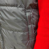 Жіноча тепла жилетка чорна батал Україна, фото 5