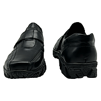 Туфлі спортивні чоловічі шкіряні чорного кольору “Style Shoes”, фото 8