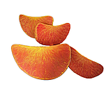 Долька мандарина з пінопласту для створення фотозон і декорацій, фото 2