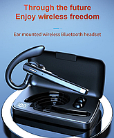Бездротова Bluetooth гарнітура з кейсом для телефону та смартфона Joodiu 740F