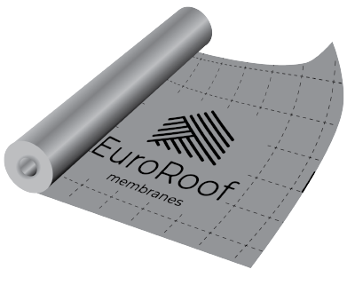 Мембрана пароізоляційна 100 г/м2 (1,6м x 44 м) "CLIMA"\/EuroRoof (Іспанія)