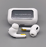 🤍Гарнітура Bluetooth HOCO EW72 Soar true ANC Noise Reduction touch screen BT, Навушники з кейсом Білі, фото 6