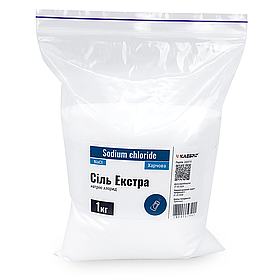 Сіль Екстра ТМ Клебріг 1 кг Натрію хлорид
