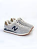 Зимові жіночі чоловічі кросівки New balance 574 Winter бежеві з хутром Нью Баланс замшеві світлі теплі низькі, фото 3