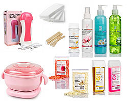 Стартовий набір для депіляції  Wax із 12 продуктів