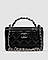 Стильна жіноча сумочка CHANEL Classic Black Lambskin, фото 4