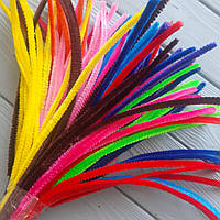 Синельне Дріття Темний Мікс з коричневим (різні кольори) 30 см, 98 — 100 шт.