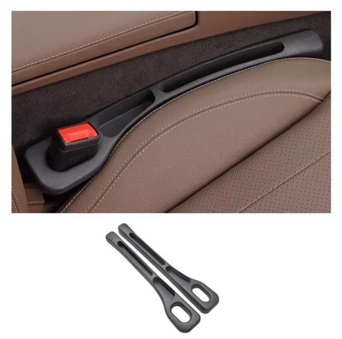 Заглушка автомобільна між сидінням і консоллю Комплект 2 шт Чорний