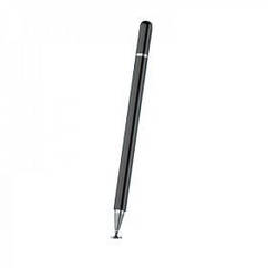 Стилус універсальний Goojodoq 2 в 1 Capacitive Drawing Point Ball Black.