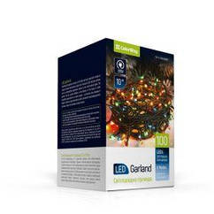 Світлодіодна гірлянда ColorWay (CW-G-100L10VMC) 100 LED, 10 м, 8 функцій, кольорова, 220V