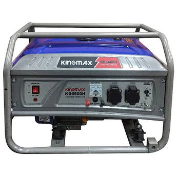 Бензиновий генератор 3,3 кВт KingMax KD6600H