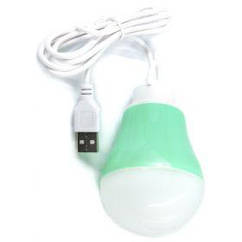 Комплект LED-ламп: світильник із вбудованим акумулятором 5 V, 60 W і USB LED лампа 5V, 5 W з кабелем 1 м