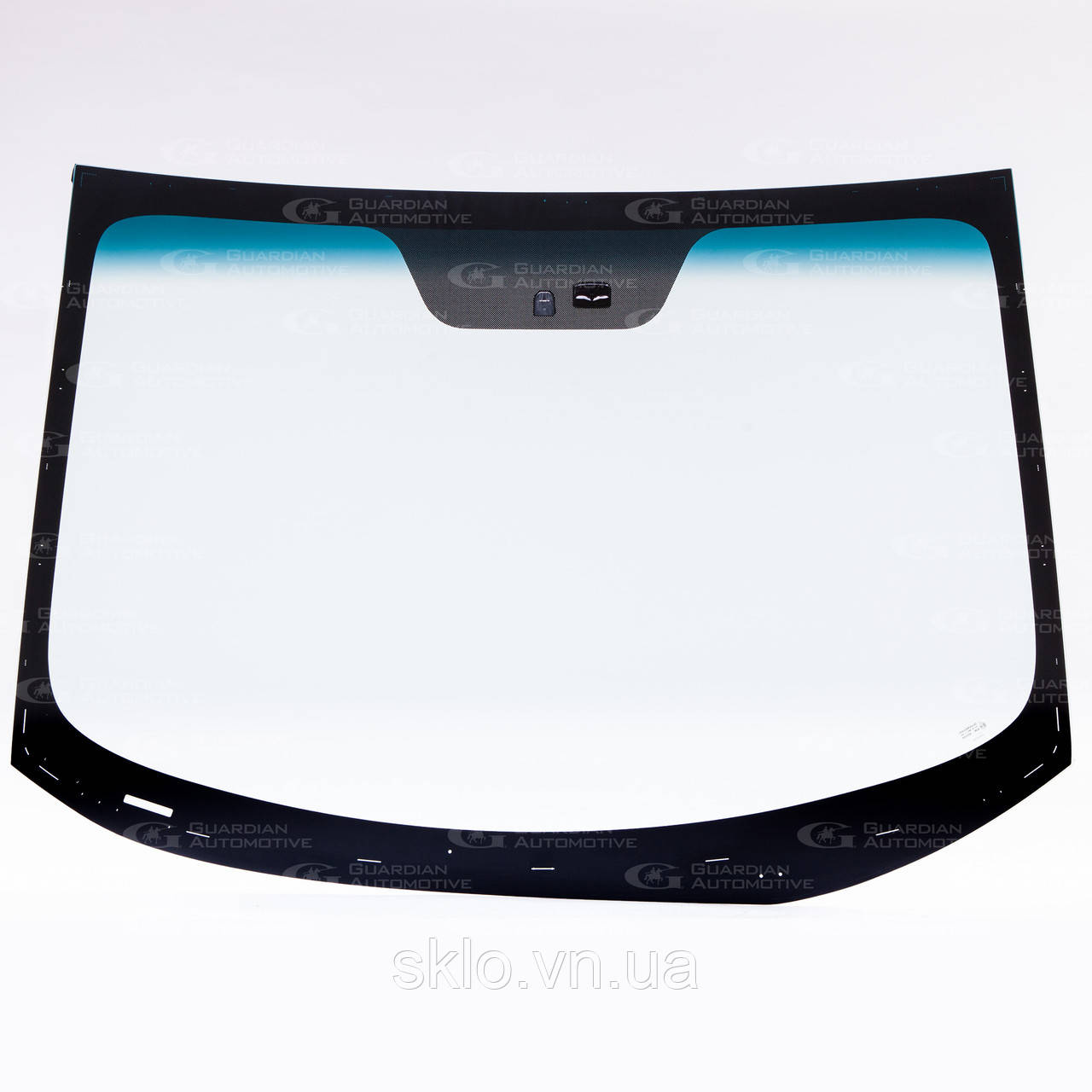 Лобове скло KIA Rio III 2011-2017 з підігрівом щіток і кріпленням - КІА Ріо