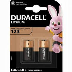 Батарейка Duracell DL 123 BL 2 шт.