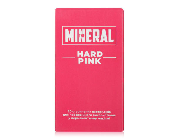 Картриджі для татуажу The Mineral HARD PINK 0.25 мм 3 RLLT, фото 1