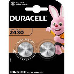 Батарейка Duracell DL 2430 BL 2 шт.