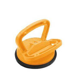 Присосок вакуумний Tolsen, для скла, одинарний, пластиковий корпус, діаметр 115 мм, 25 кг