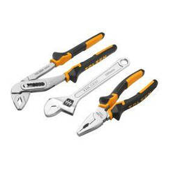 Плоскогубці Tolsen, набір 3 шт., комбіновані плоскогубці, плоскогубці для водяного насоса, розвідний ключ.