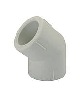 Поліпропіленове коліно (Кут) Koer ∅ 20х45°
