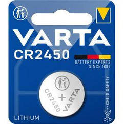 Батарейка Varta CR 2450 BL 1 шт.