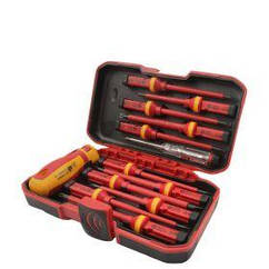 Викрутка Tolsen VDE набір 13 шт., діелектрична, PH, PZ, Torx, CrV, кейс