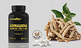Ашваганда + Магній В6 IronFlex Ashwadandha KSM-66 + Magnez 90 caps, фото 3