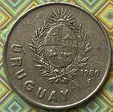 Монета Уругвая 1 песо 1980 р., фото 3