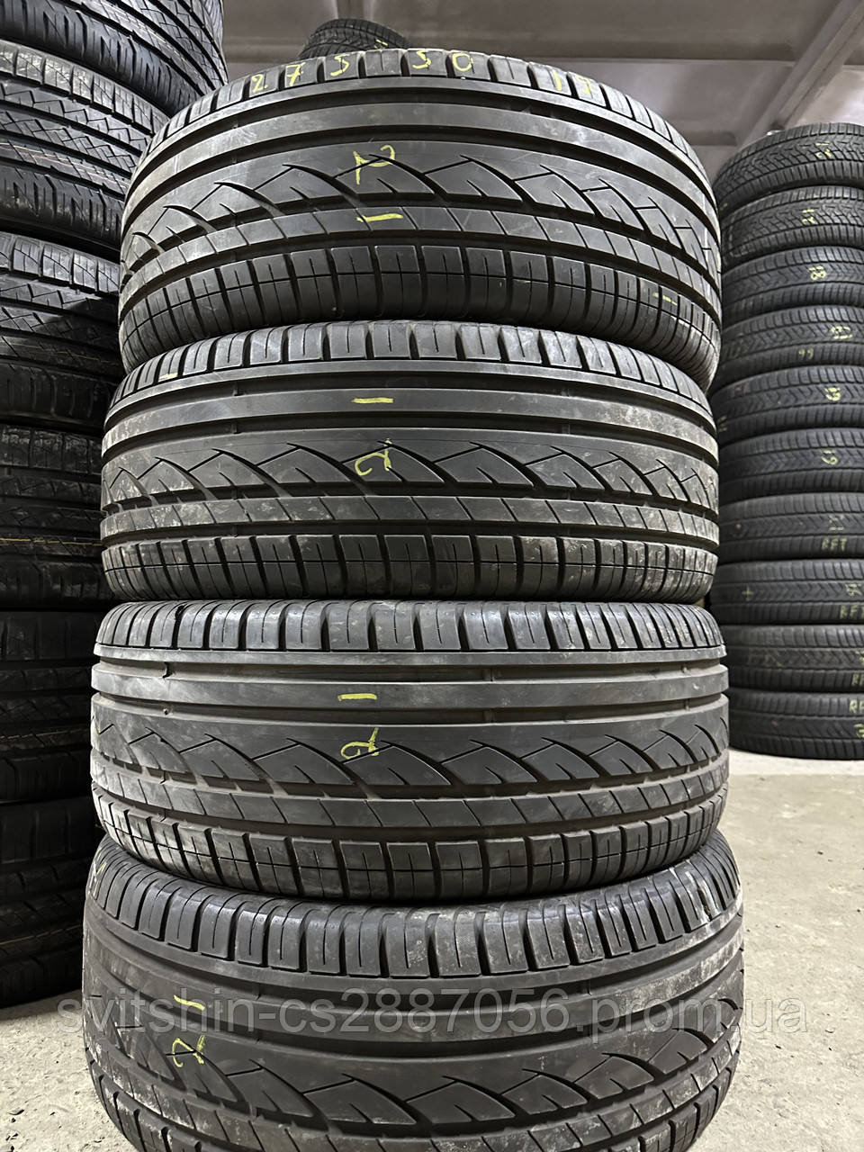 Шини літні 275/50R19 Continental Premium Contact Рік-2021