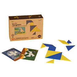 Гра-заняття "Танграм Патріотичний" (14 елементів, 15 карток) EDX Education