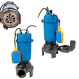 Фекальний насос для каналізації Murdara 1650Вт занурювальний насос для брудної води, фото 2