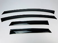 Дефлектори вікон (вітровики) для Kia Ceed 2012+ 5D H/B 4 шт. накладні (Anv)