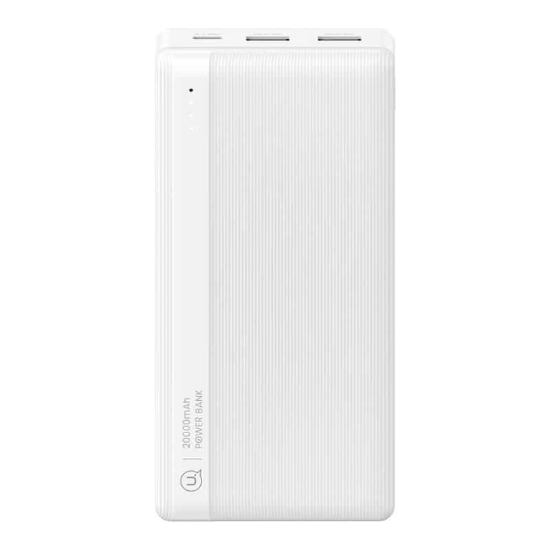Павербанк Usams US-CD206 20000 mAh PB71 2 Ports white зовнішній акумулятор