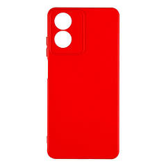 Чохол Silicone Cover Full Camera (A) для Motorola G04/G04s Колір 14.Red
