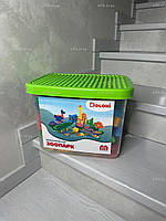 Конструктор "Зоопарк" 272 деталі в боксі Doloni