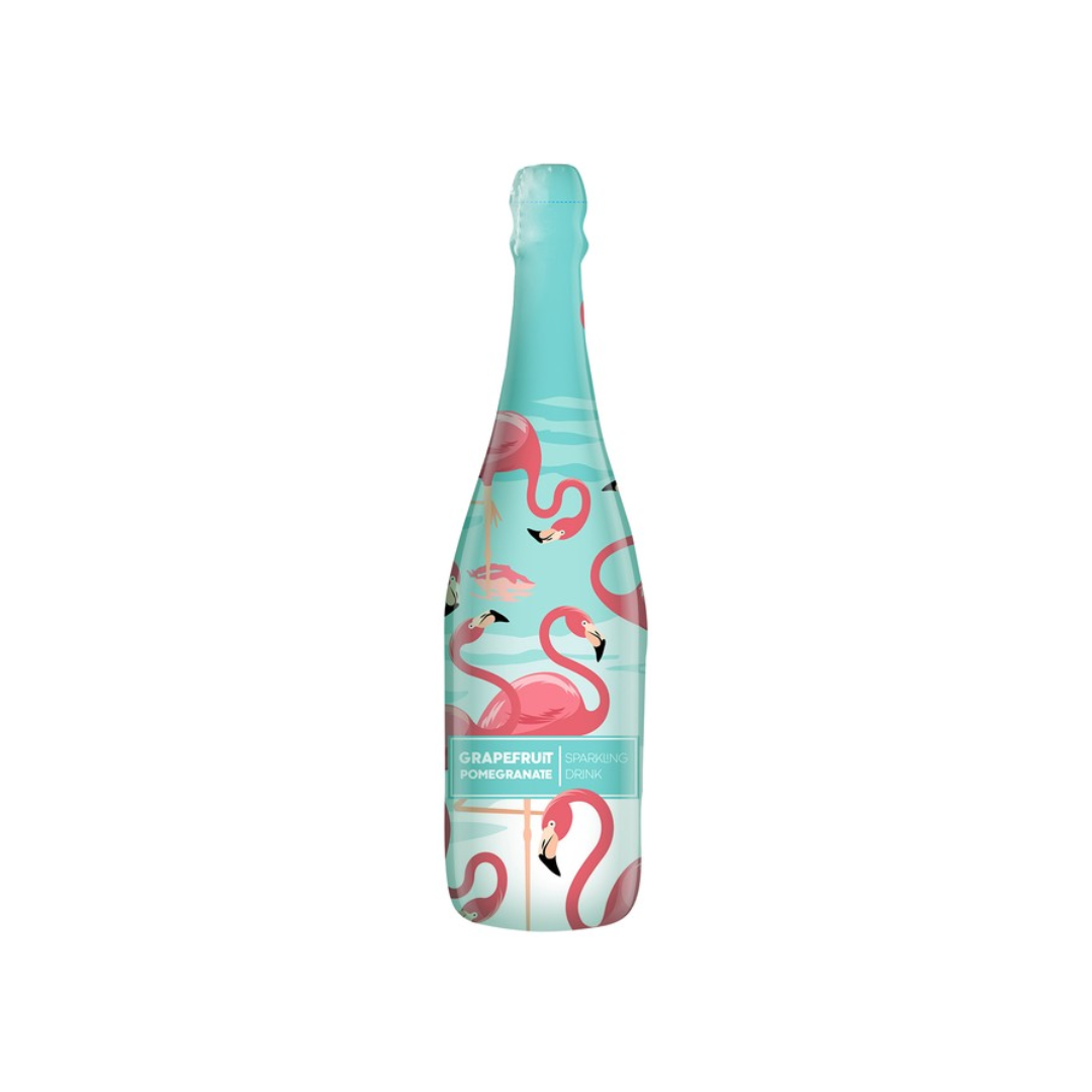 Дитяче шампанське Vitapress Flamingo Party грейпфрут-гранат 0.75