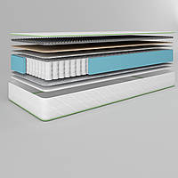 Ортопедический матрас многослойный пружинний Koala Dream 140х200 см Высокие ортопедические матрасы