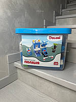 Конструктор Поліція 149 деталей у боксі Doloni 013888/36