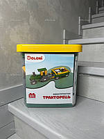 Конструктор Тракторець 141 деталей у боксі TM Doloni 013888/41