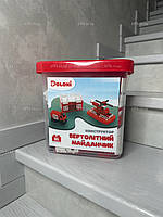 Конструктор "Вертолітний майданчик" 86 деталей в боксі Doloni